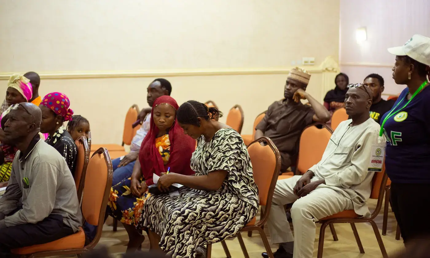 A community gathering hosted by GAF